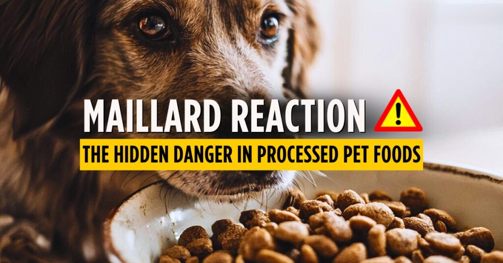 Maillard reaction pet food
