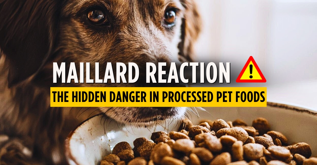 Maillard reaction pet food